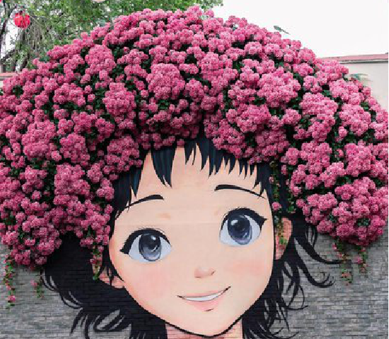  孟州墙体彩绘-网红墙打卡