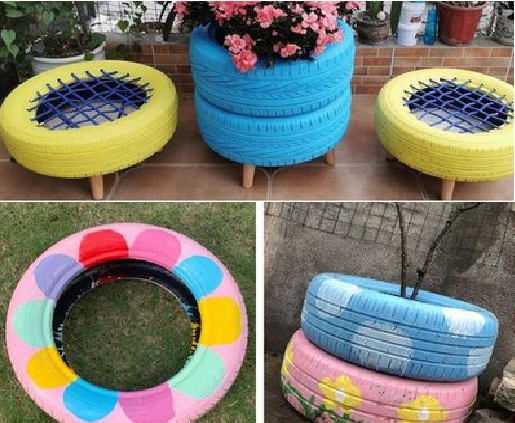  孟州墙体彩绘-变废为宝