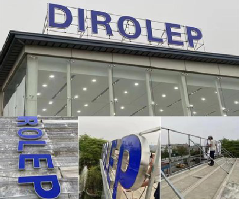  孟州楼顶发光字安装的注意事项。